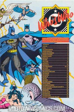 Whos Who The Definitive Directory Of The Dc Universe #2