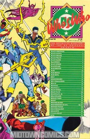 Whos Who The Definitive Directory Of The Dc Universe #3