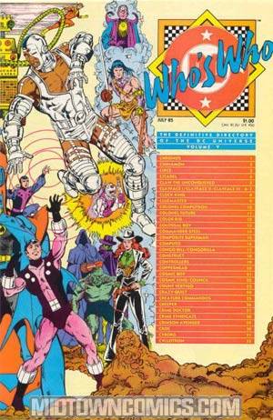 Whos Who The Definitive Directory Of The Dc Universe #5