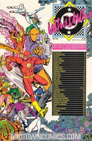 Whos Who The Definitive Directory Of The Dc Universe #8