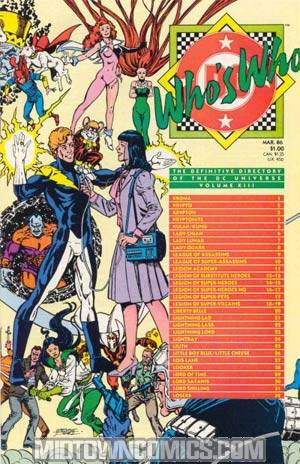Whos Who The Definitive Directory Of The Dc Universe #13