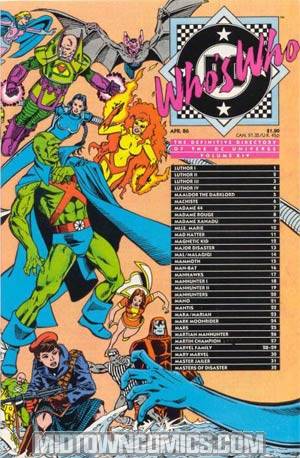 Whos Who The Definitive Directory Of The Dc Universe #14