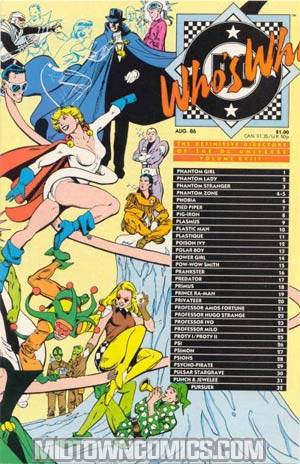 Whos Who The Definitive Directory Of The Dc Universe #18