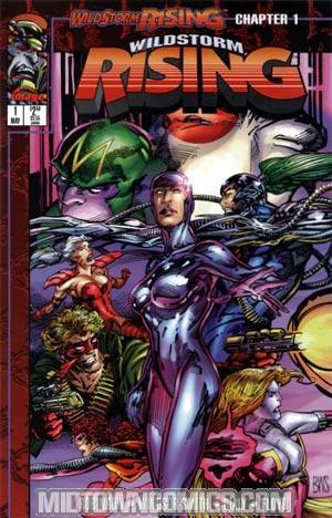 Wildstorm Rising #1 Cover A Direct Edition with Card
