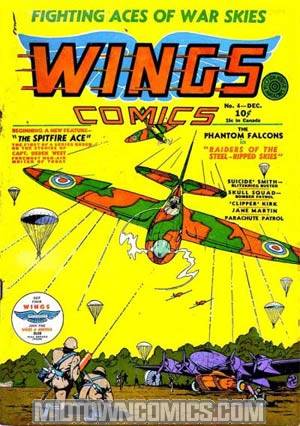 Wings Comics #4