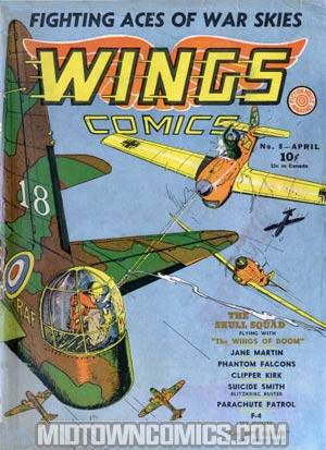 Wings Comics #8