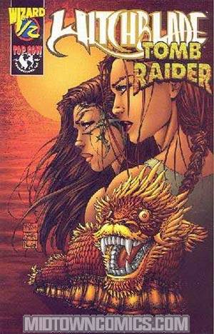 Witchblade Tomb Raider Wizard #1/2 Cover A With Cerificate