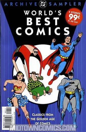 Worlds Best Comics Golden Age Sampler #1