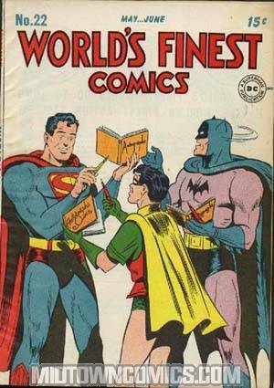 Worlds Finest Comics #22
