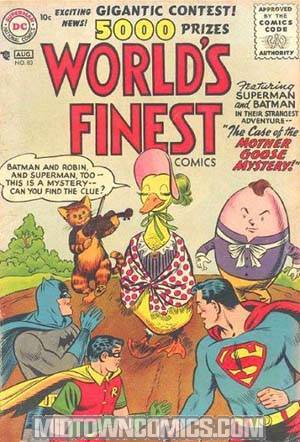 Worlds Finest Comics #83
