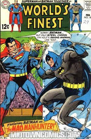 Worlds Finest Comics #182