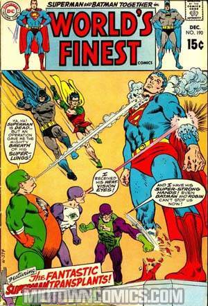Worlds Finest Comics #190