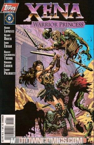 Xena Warrior Princess #0 Lopresti Cvr