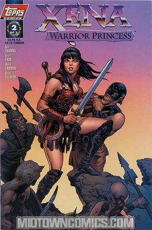 Xena Warrior Princess #2 Stevens Cvr