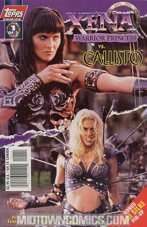 Xena Warrior Princess vs Callisto #1 Photo Cvr w/ Pin-up