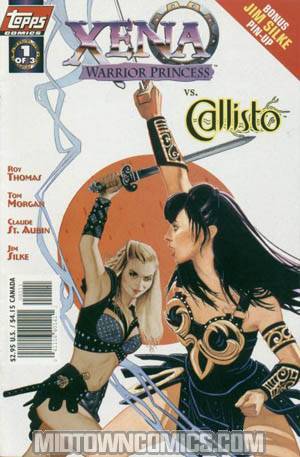 Xena Warrior Princess vs Callisto #1 Art Cvr w/ Pin-up