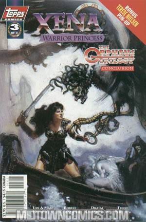 Xena Warrior Princess The Orpheus Trilogy (TV) #3 Regular Cvr