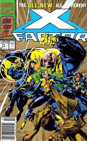 X-Factor #71 Cover B 2nd Ptg