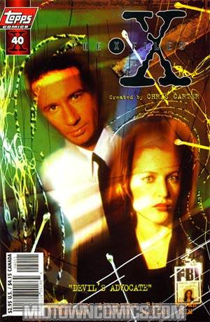 X-Files #40 Photo Cvr