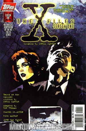 X-Files Season One Deep Throat Mulder & Scully Cover