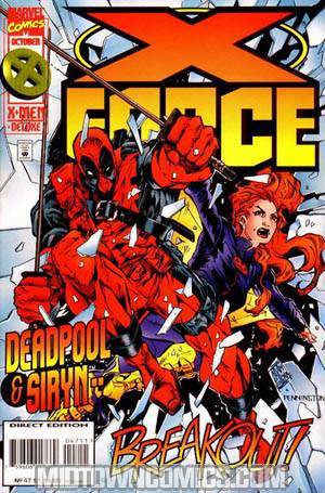 X-Force #47 Cover A With Cards