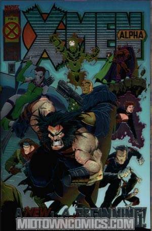 X-Men Alpha Cover A Chromium Cover