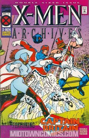 X-Men Archives Featuring Captain Britain #4