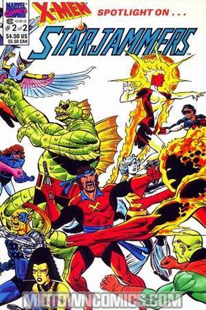 X-Men Spotlight On Starjammers #2 Recommended Back Issues