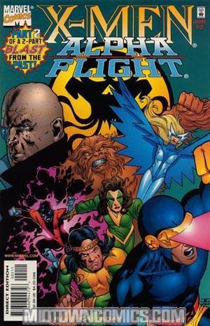 X-Men Alpha Flight Vol 2 #2