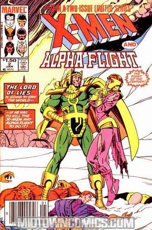 X-Men Alpha Flight Vol 1 #2 Recommended Back Issues