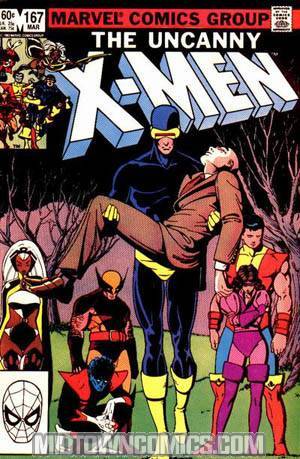 Uncanny X-Men #167 Cover A With Tattooz Decal