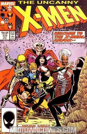 Uncanny X-Men #219 Cover A