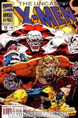 Uncanny X-Men Annual #18 Recommended Back Issues