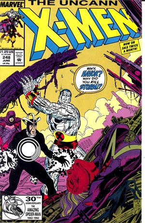 Uncanny X-Men #248 Cover B 2nd Ptg