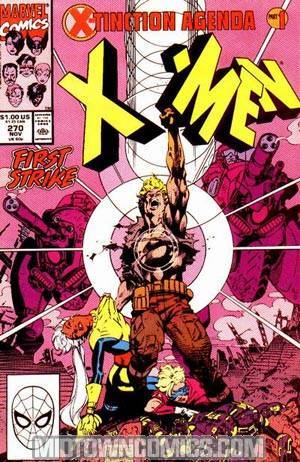 Uncanny X-Men #270 Cover A 1st Ptg