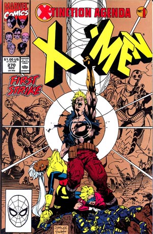 Uncanny X-Men #270 Cover B 2nd Ptg