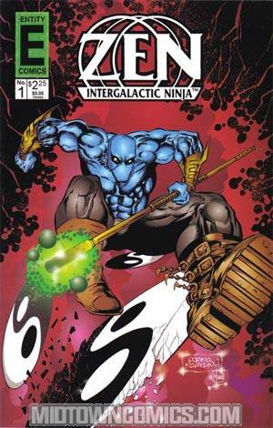 Zen Intergalactic Ninja Color #1 Chromium Die-Cut Cover