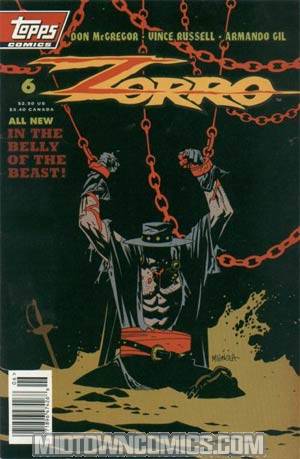 Zorro Vol 4 #6 (Topps Comics)