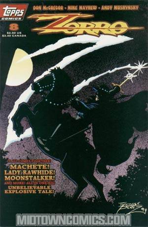 Zorro Vol 4 #8 (Topps Comics)