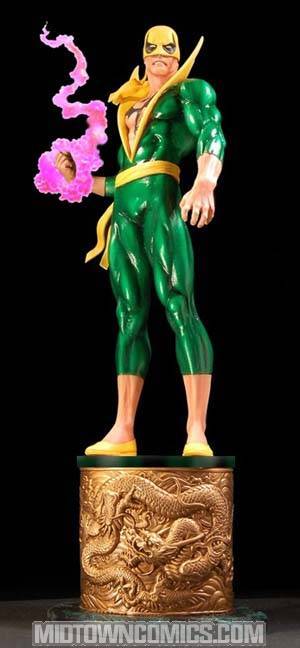 Bowen Iron Fist Green Version - The Defenders Bowen Full Size Statue 12" 