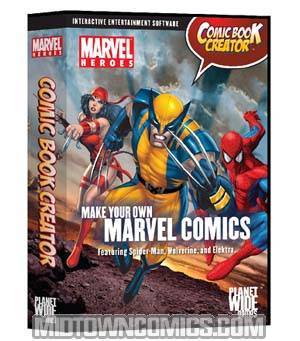 Marvel Heroes Comic Book Creator CD-ROM