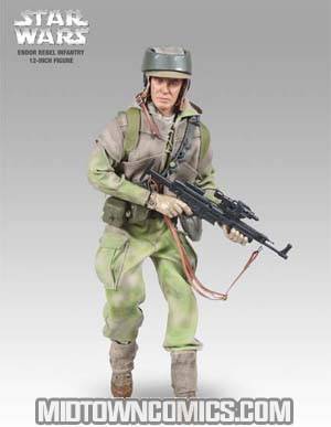 Star Wars Endor Rebel Infantry 12-Inch Action Figure