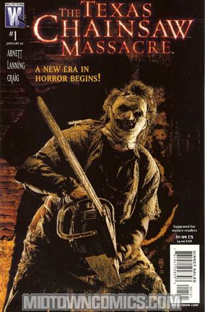 Texas Chainsaw Massacre #1 Incentive Tim Bradstreet Cover