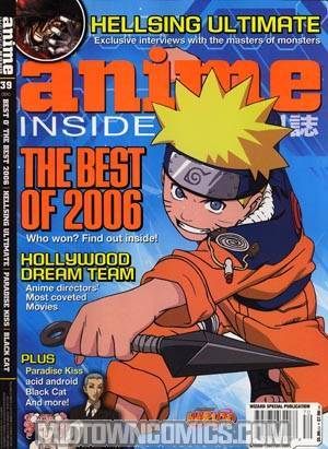 Wizard Anime Insider #39 Naruto Cvr