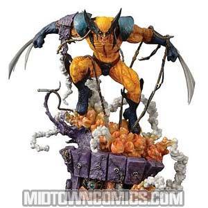 Kotobukiya Of Japan Presents Wolverine Statue Yellow Costume Edition