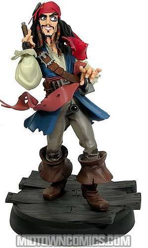 Pirates Of The Caribbean Animated Jack Sparrow Maquette