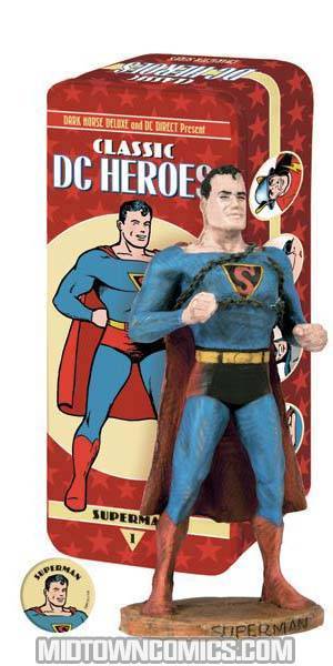 Classic DC Character #1 Superman Mini Statue