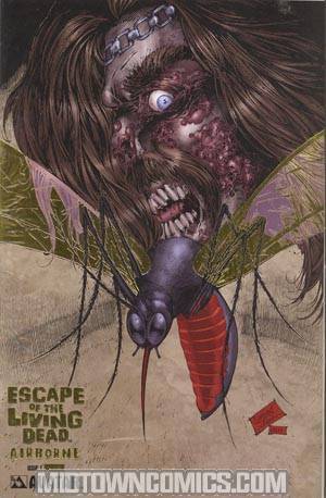 Escape Of The Living Dead Airborne #1 Gold Foil Cvr