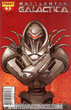 Battlestar Galactica Vol 4 #3 Cover E Red Pat Lee Variant