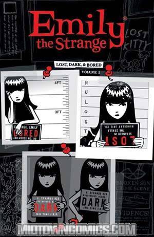 Emily The Strange Vol 1 Lost Dark & Bored TP